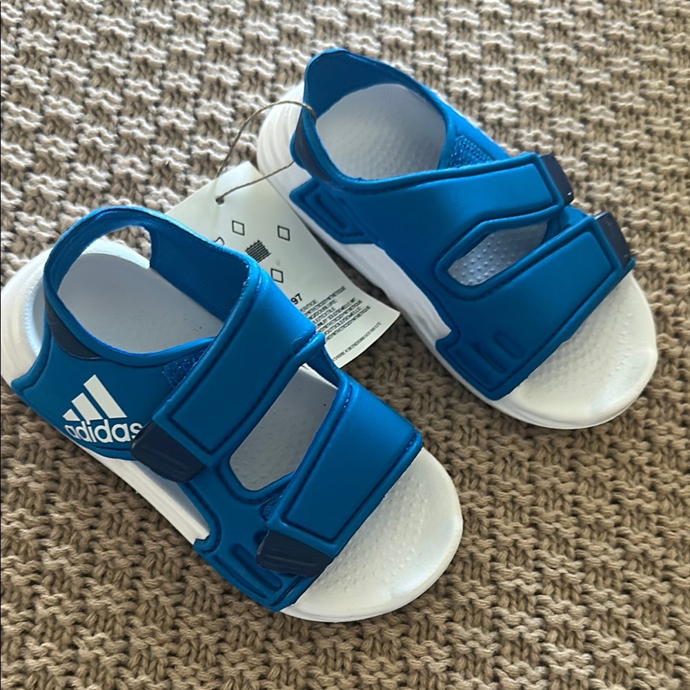 Adidas Kids Blue Sandals